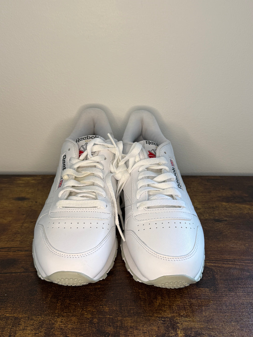 Reebok Classic Leather - Whit / Grey