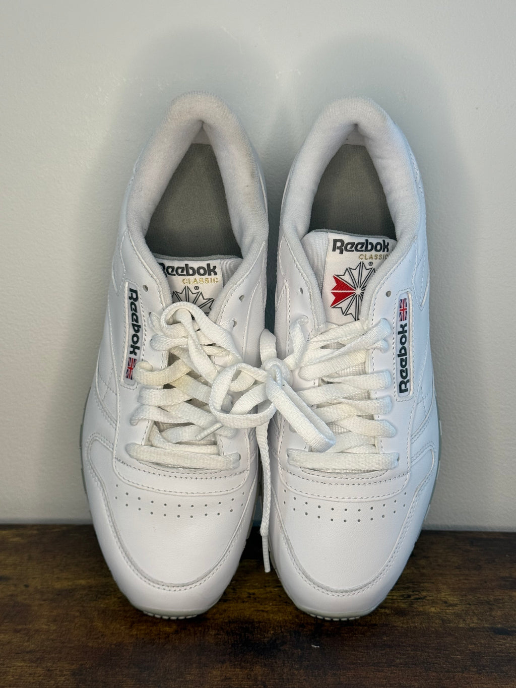 Reebok Classic Leather - Whit / Grey
