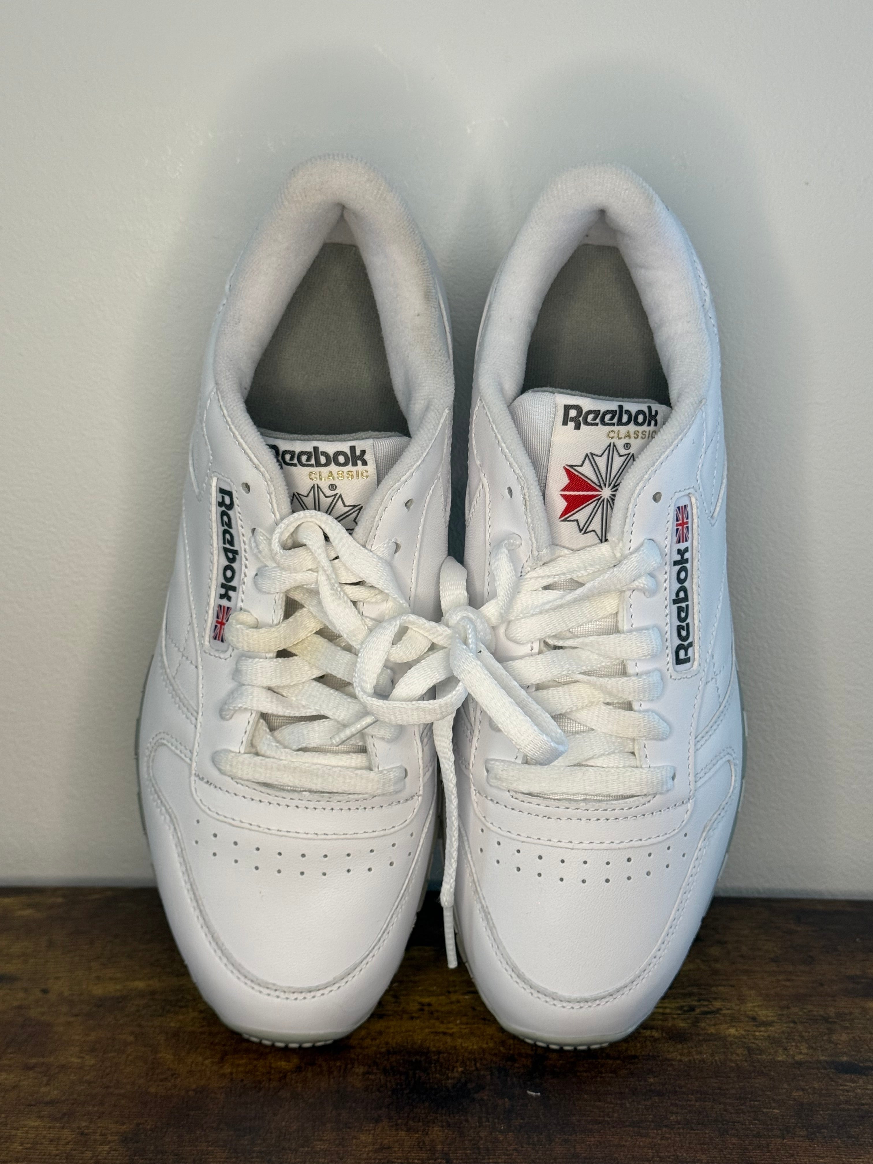 Reebok Classic Leather - Whit / Grey