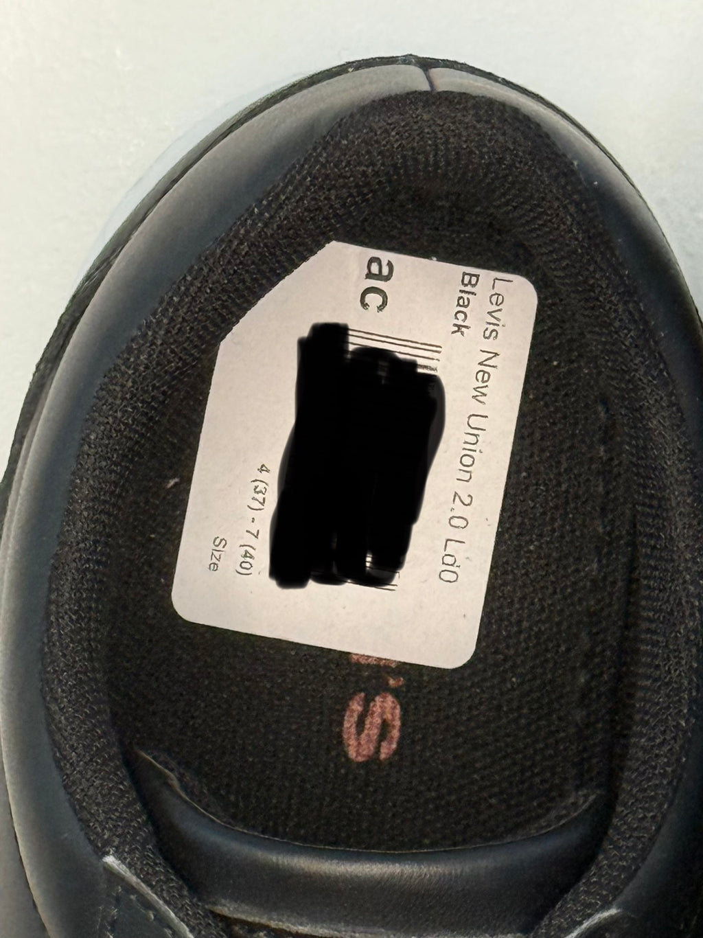 Levi's New Union - Black