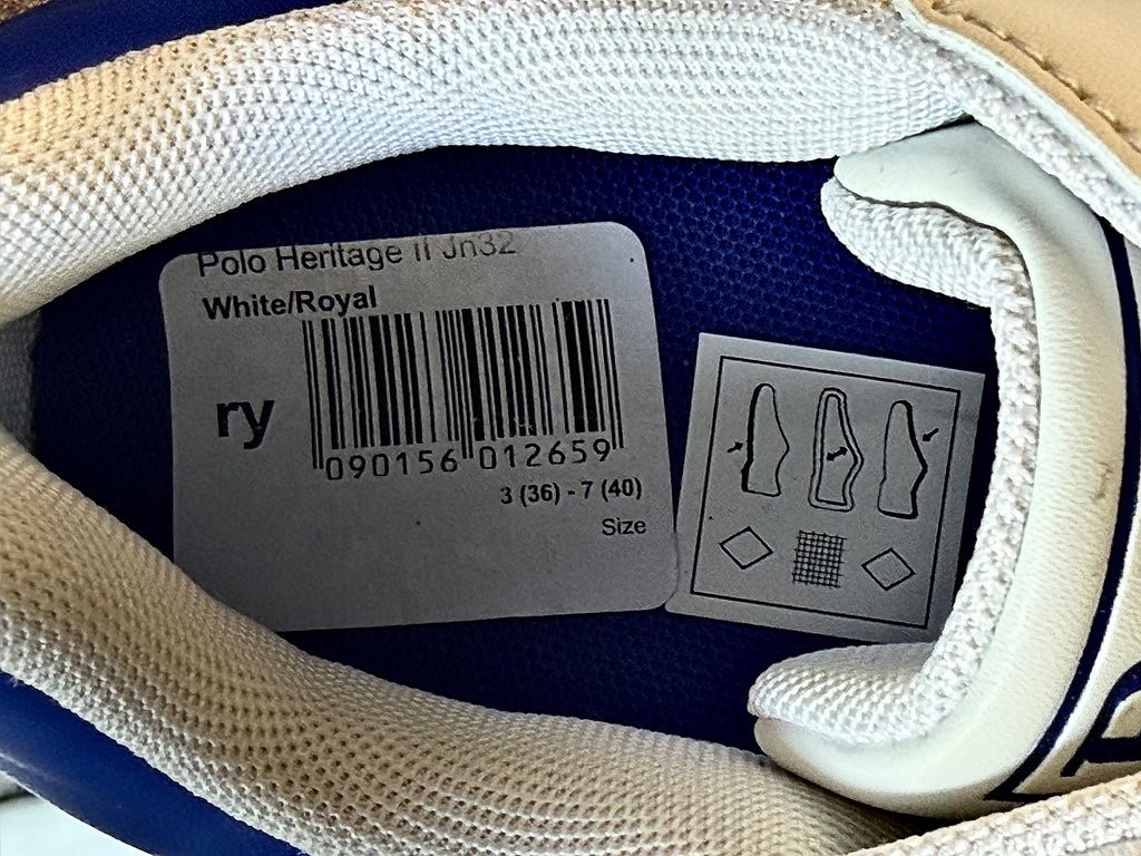 Polo Heritage II Jn32 - White / Blue