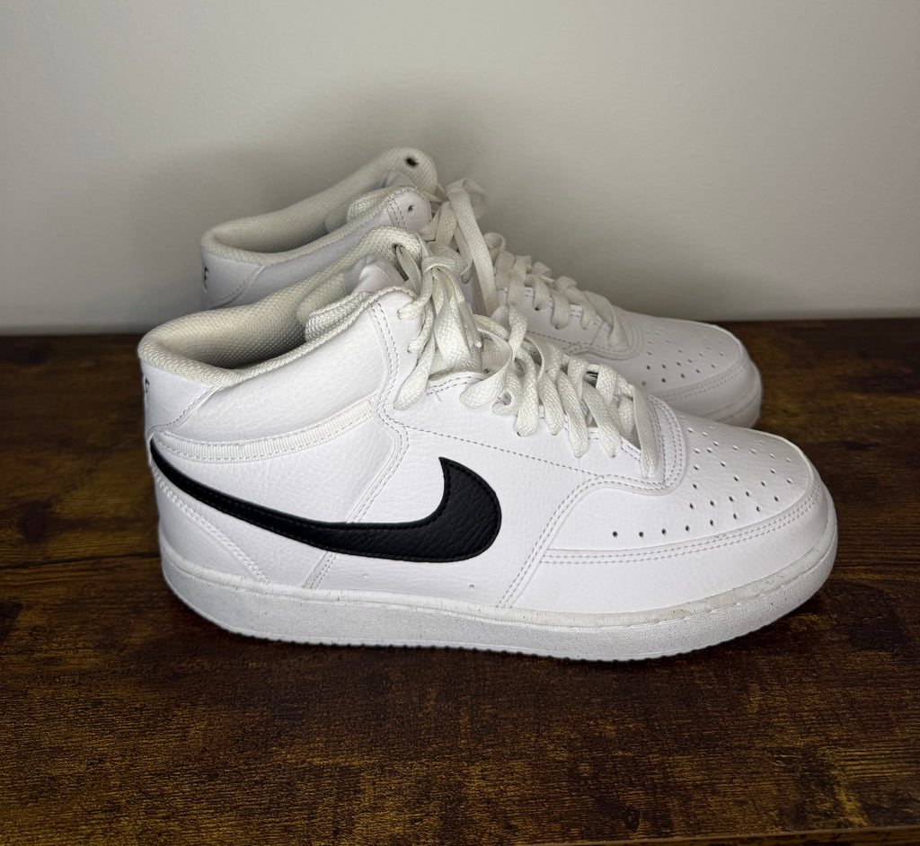 Nike Court Borough Mid 2 – White / Black