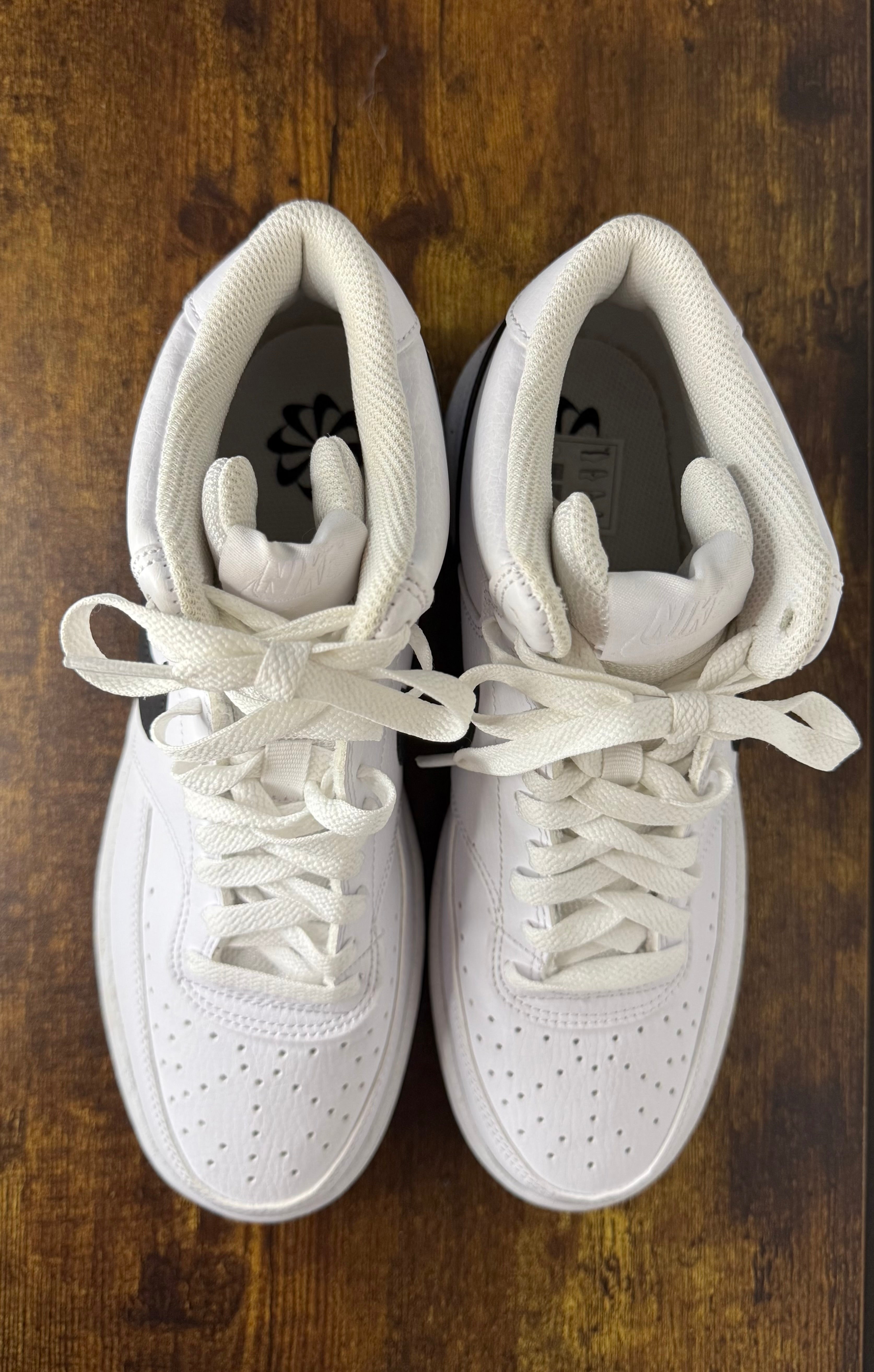 Nike Court Borough Mid 2 – White / Black