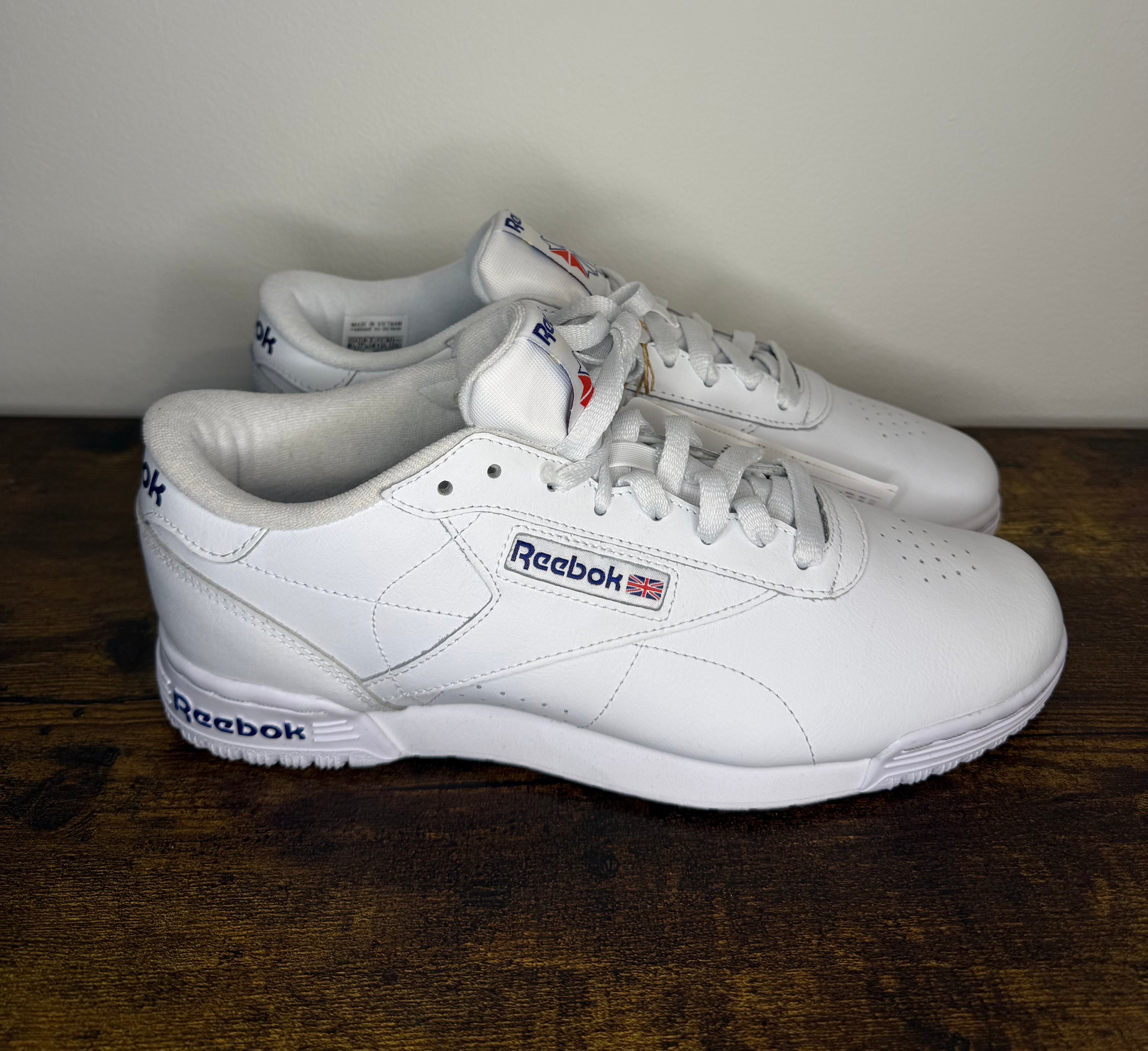 Reebok Exofit Lo Clean Logo Int - White / Vector Blue