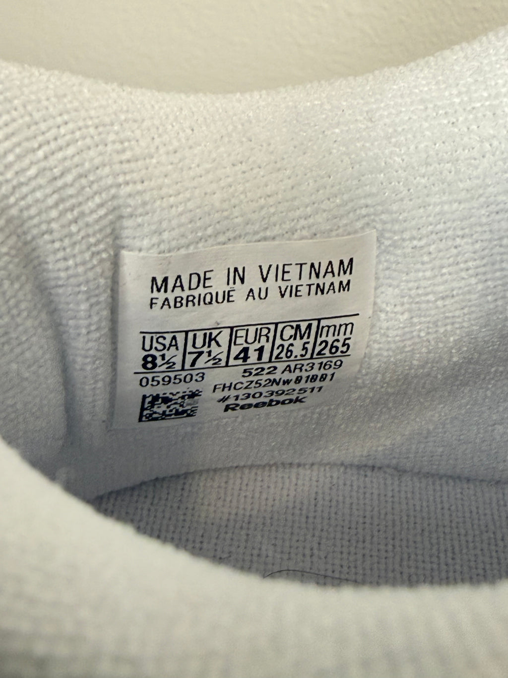 Reebok Exofit Lo Clean Logo Int - White / Vector Blue