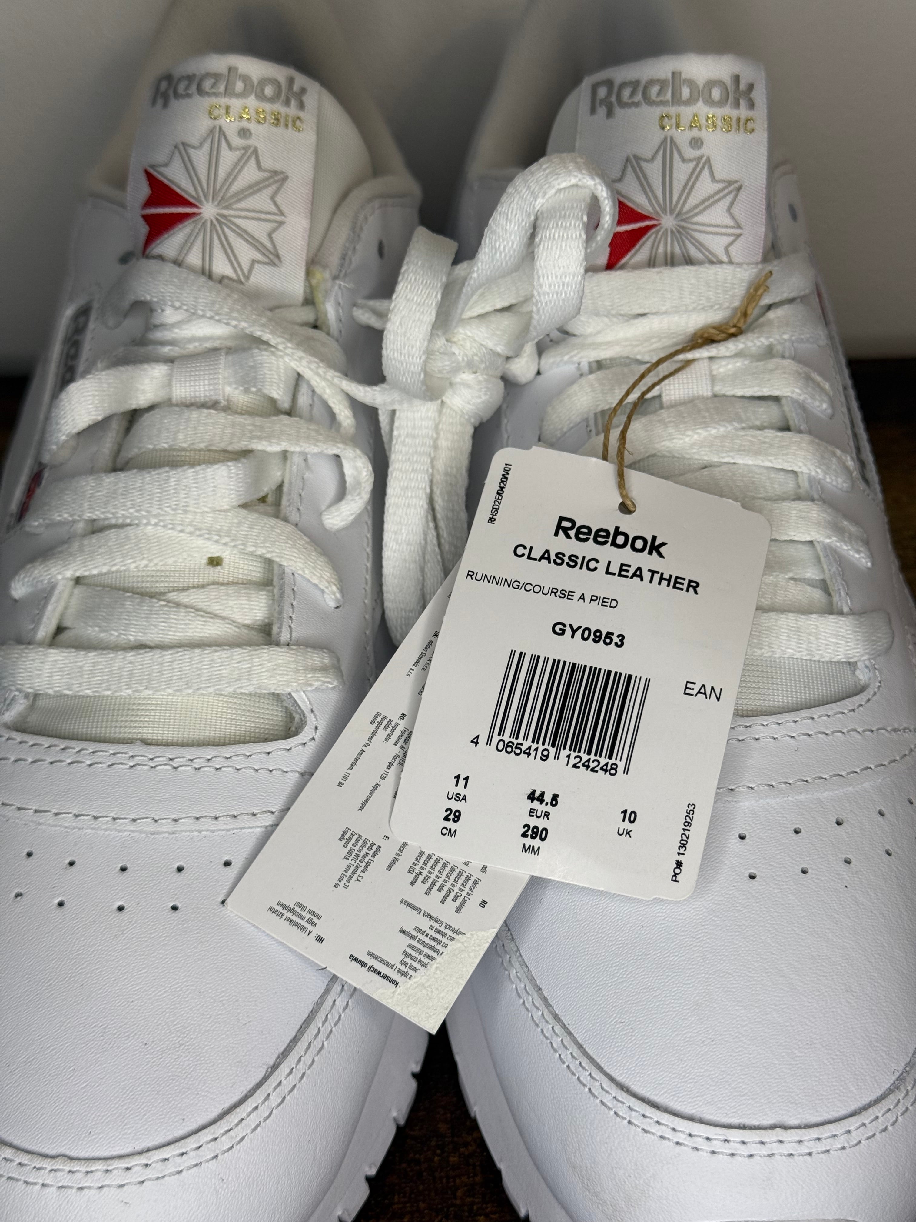Reebok Classic Leather – Triple White
