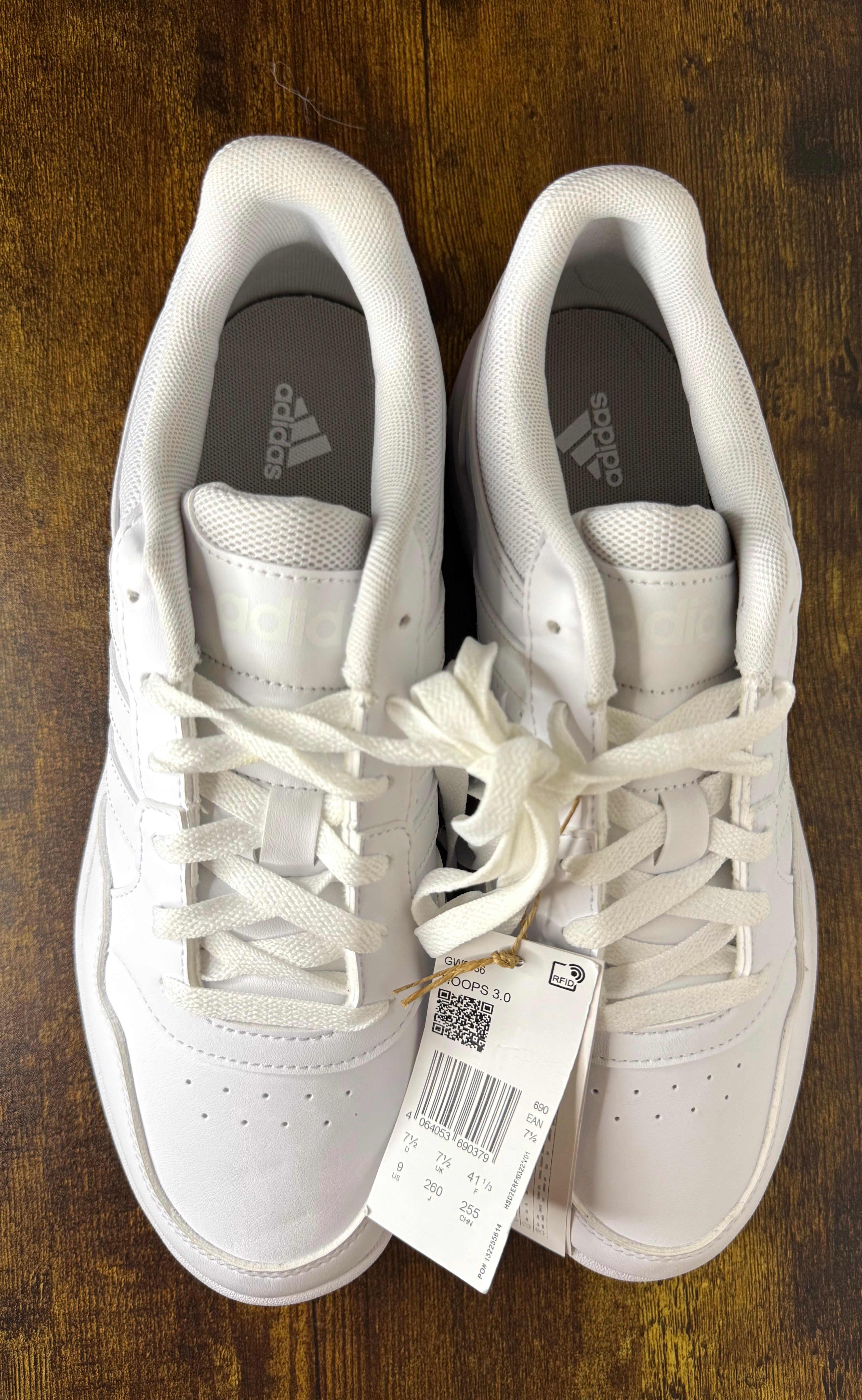 Adidas Hoops 3.0  - White
