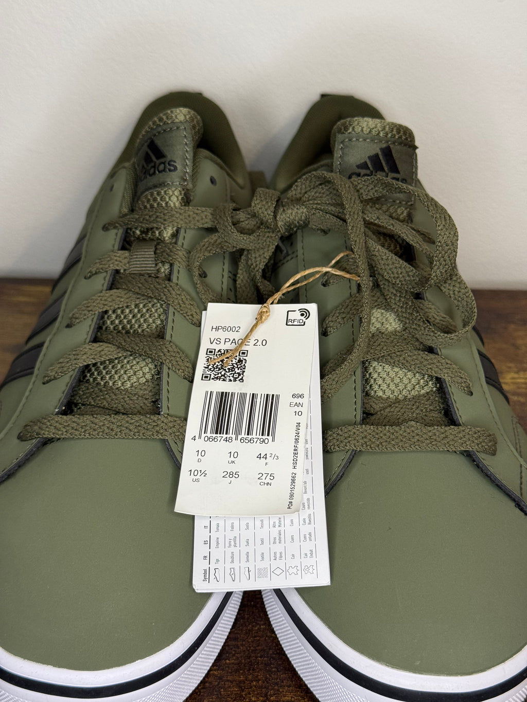 Adidas VS Pace 2.0 – Olive / Black / White