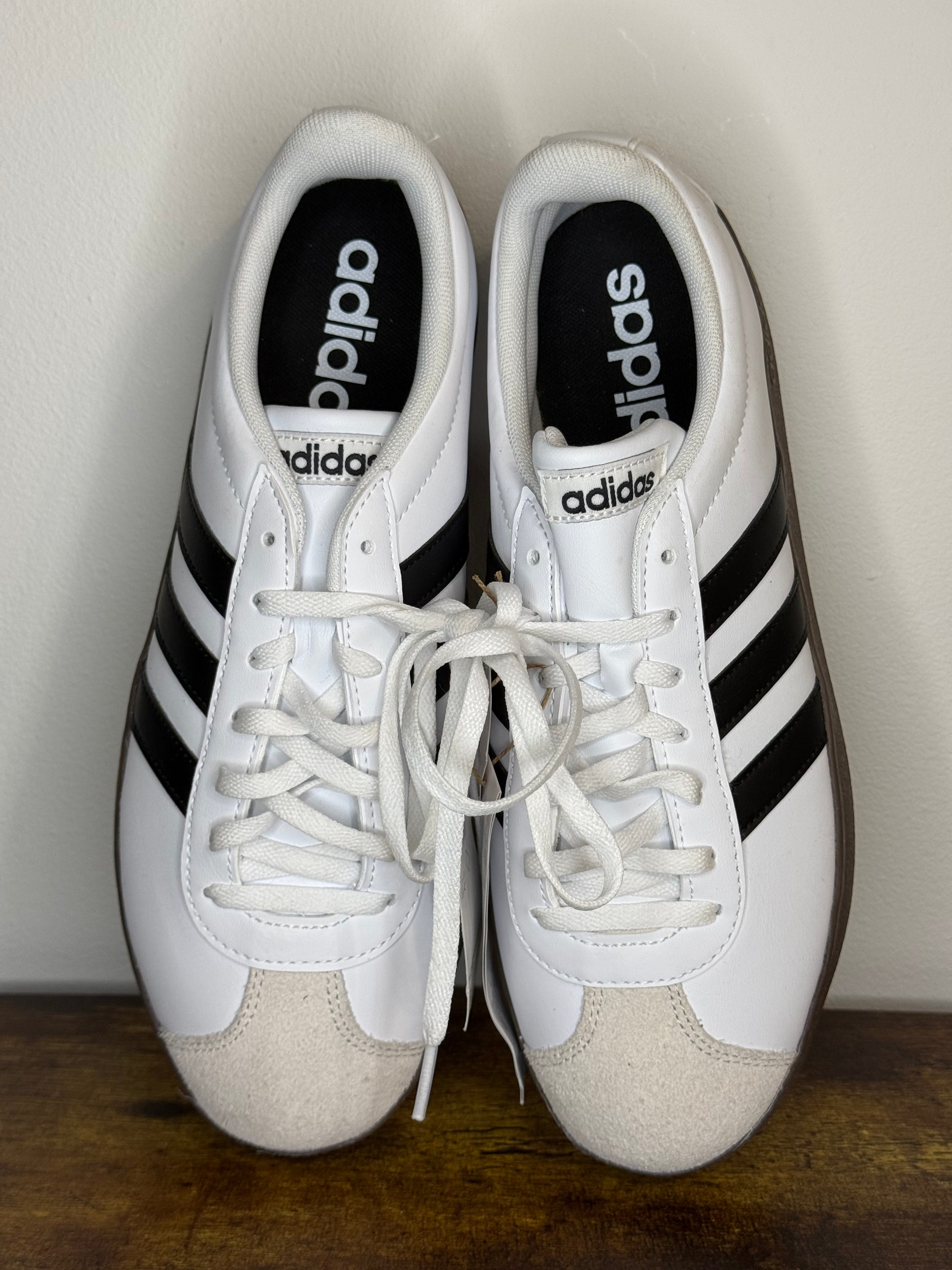 Adidas VL Court Base – White / Black / Gum