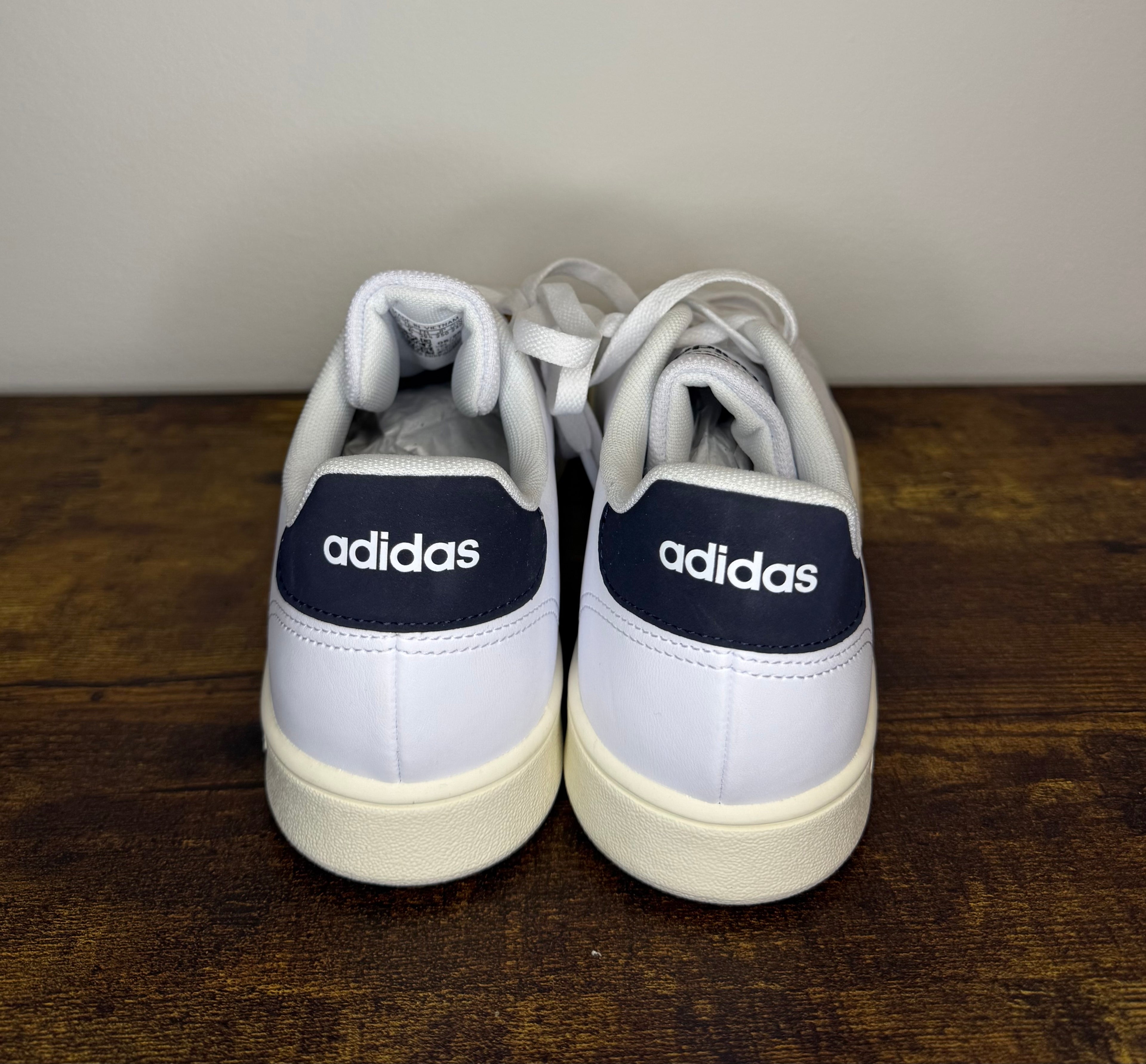 Adidas Advantage K – White / Dark Blue