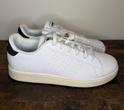 Adidas Advantage K – White / Dark Blue