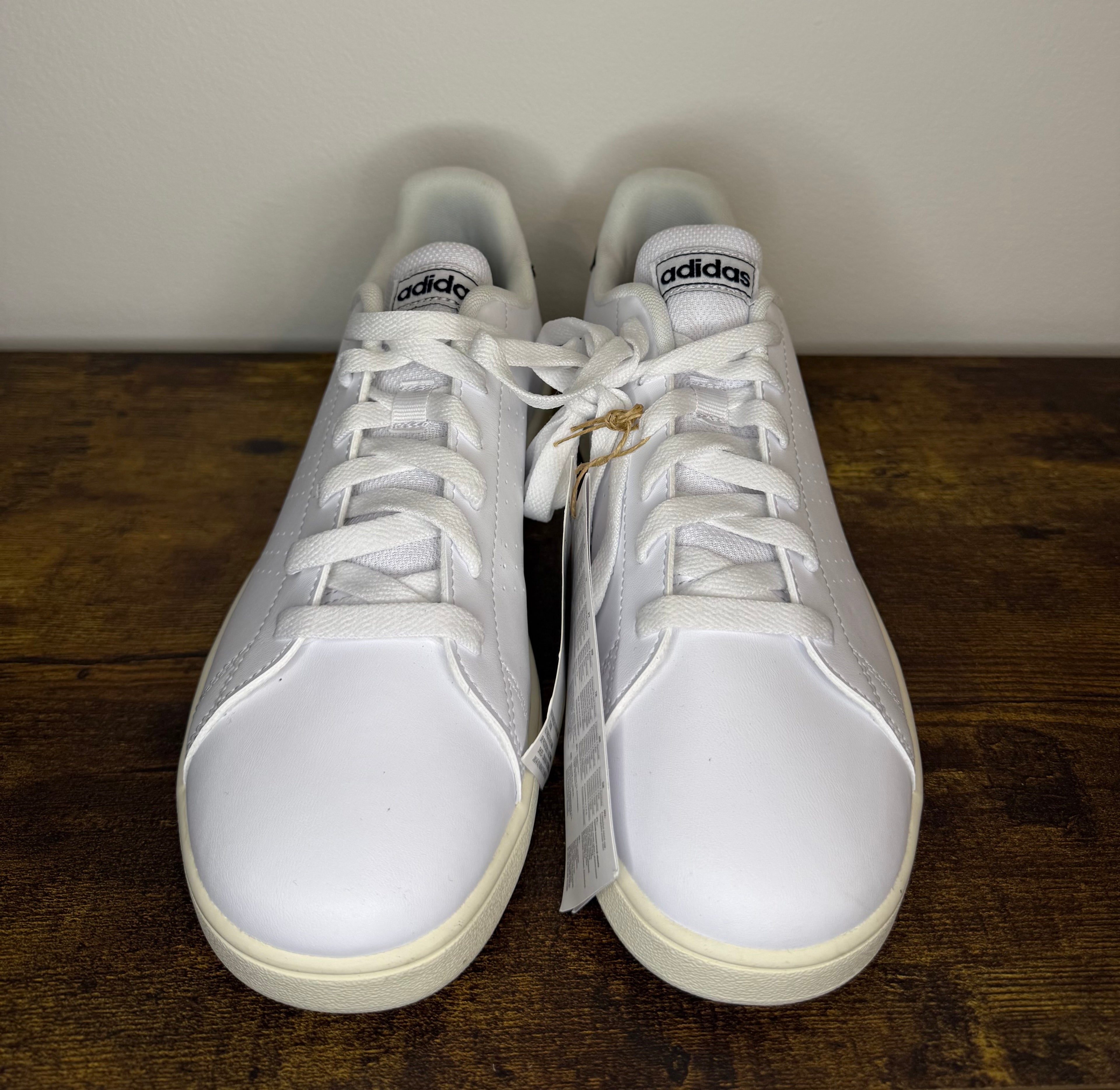 Adidas Advantage K – White / Dark Blue