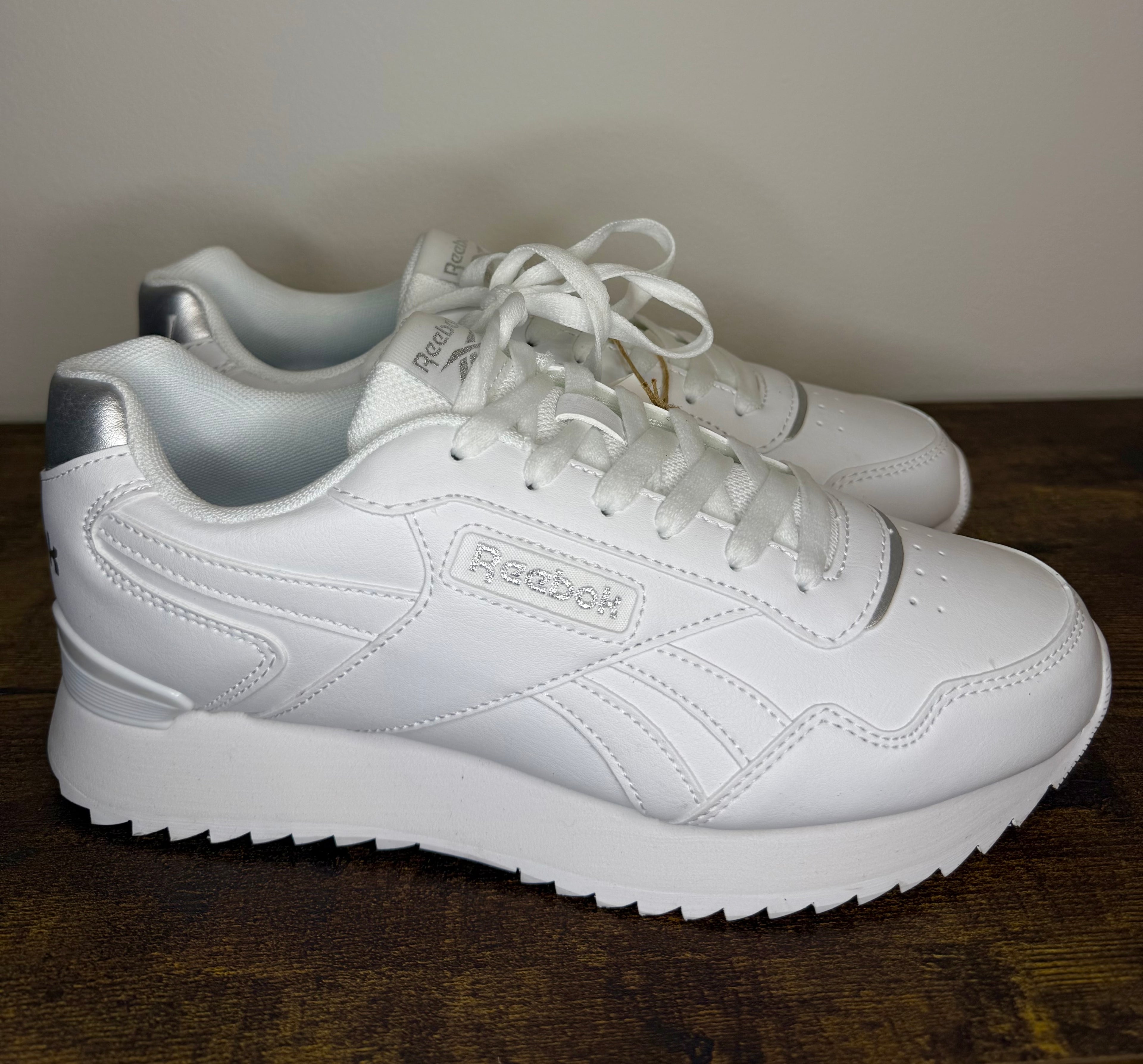 Reebok Glide Ripple Clip – White / Silver