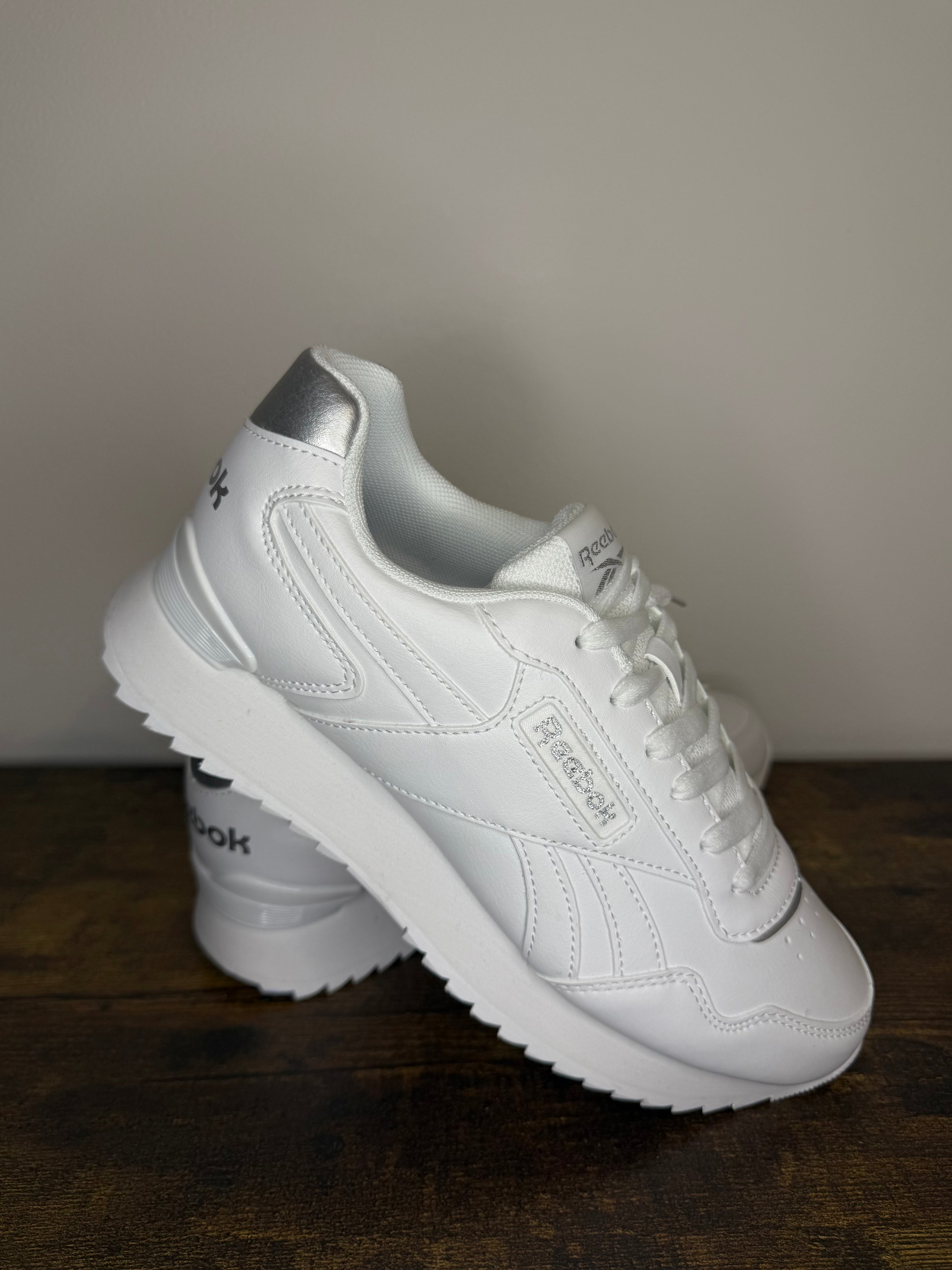 Reebok Glide Ripple Clip – White / Silver