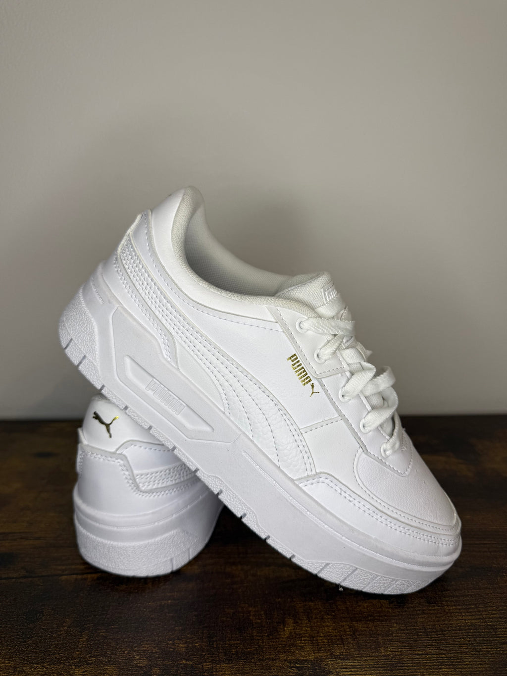 Puma CA Pro Classic II – White / White / Gold