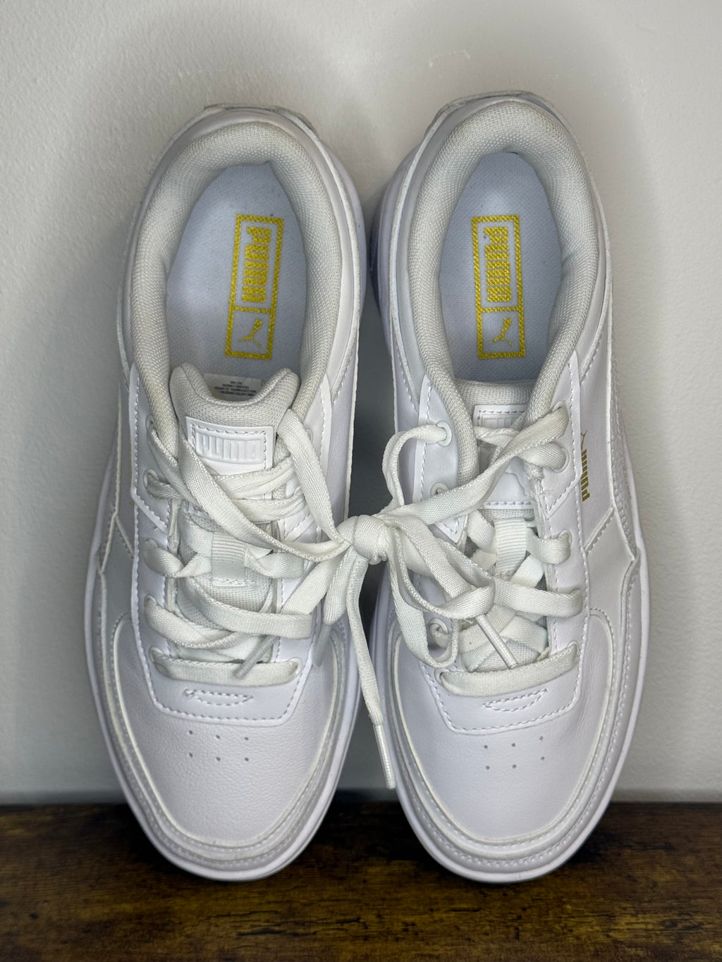 Puma CA Pro Classic II – White / White / Gold