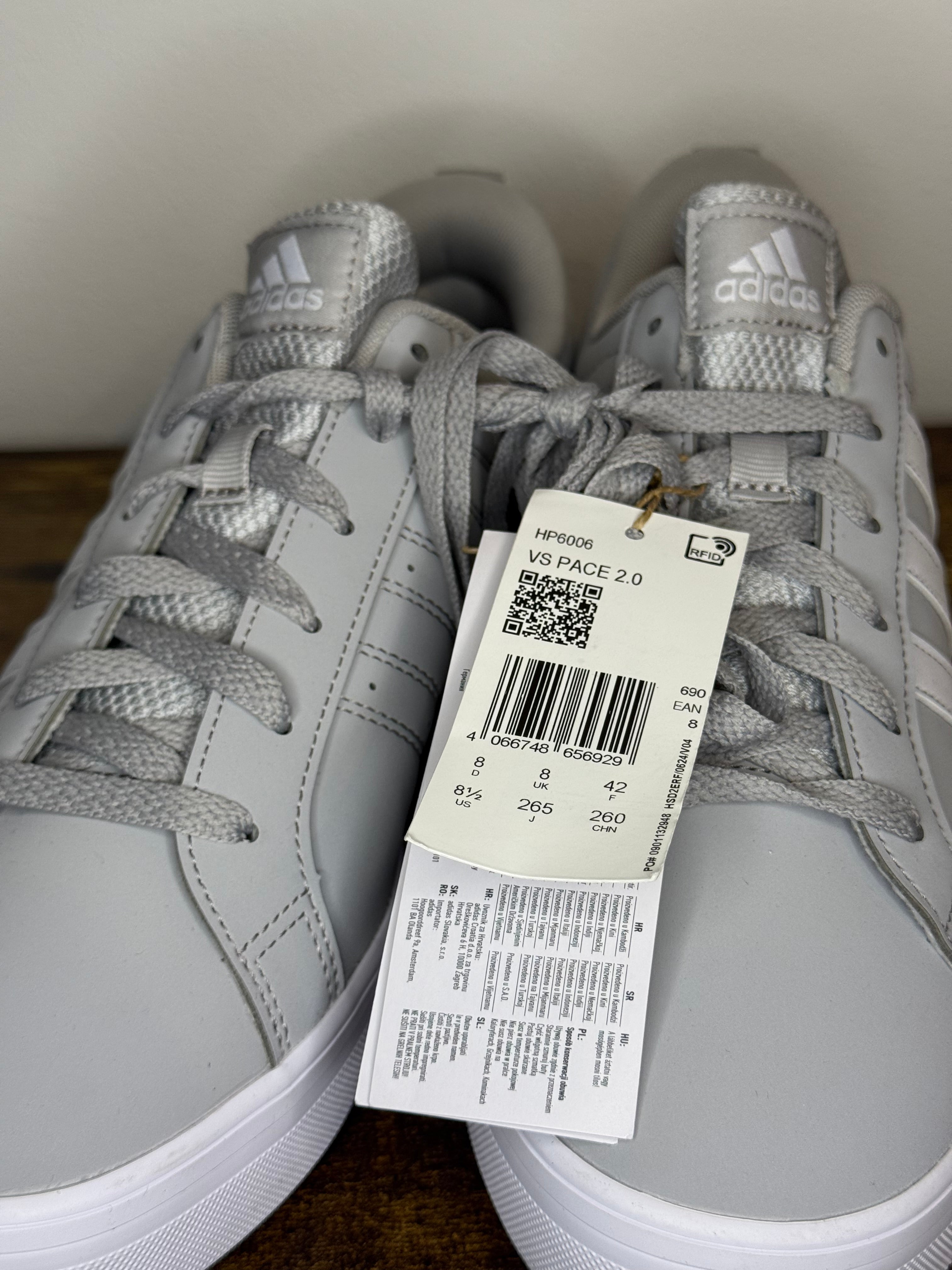 Adidas VS Pace 2.0 – Grey / White